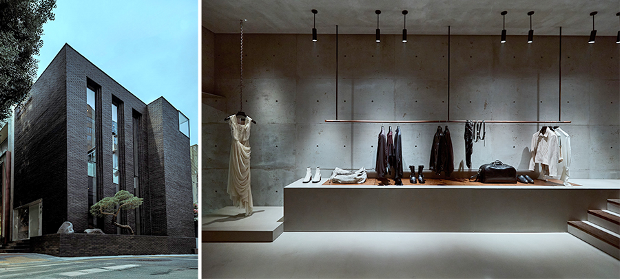 앙팡 리쉬 데프리메 플래그십 서울 매장 외관