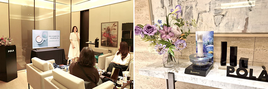 신세계면세점과 폴라 VIP 뷰티클래스 현장 이미지