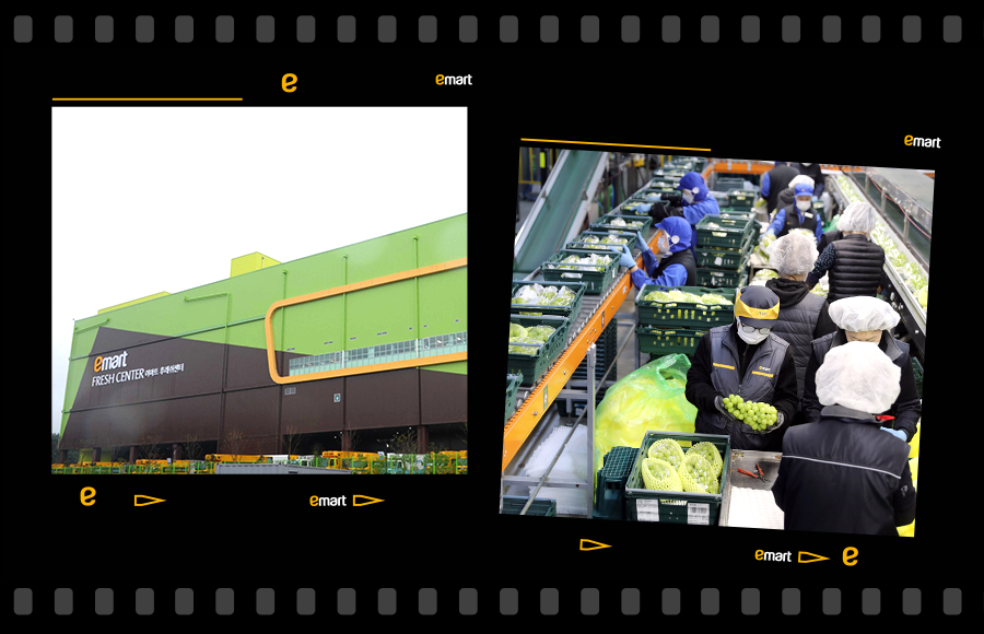 2012년 9월 경기도 이천에 오픈한 국내 최대 농수산물 유통센터 이마트 후레쉬센터