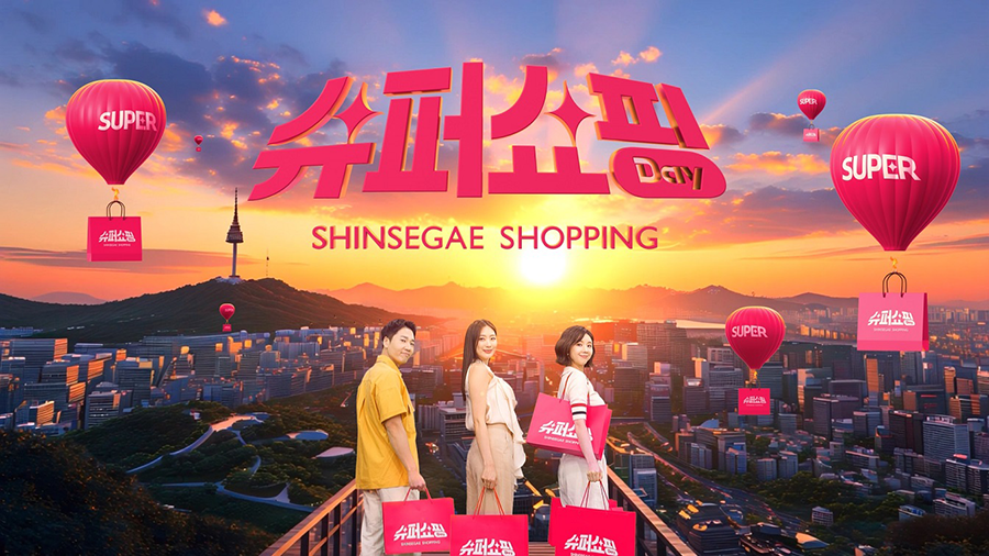 신세계라이브쇼핑 슈퍼쇼핑데이 행사 대표 이미지