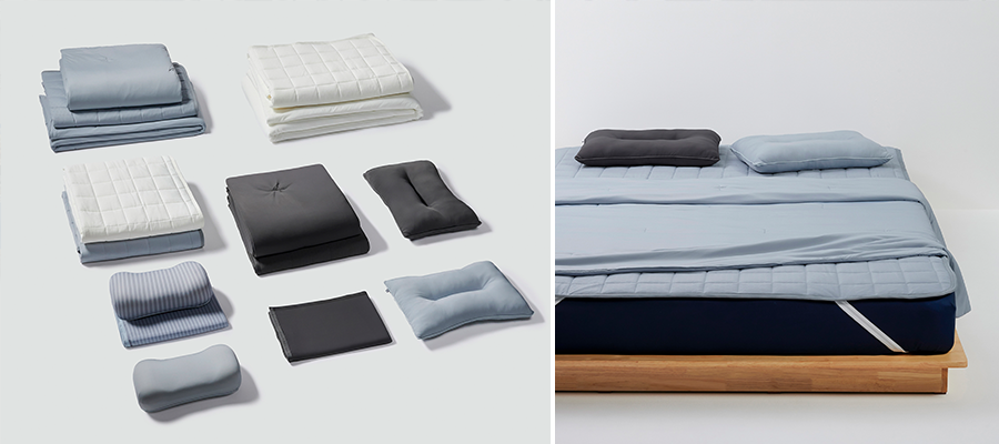 자주 냉감 시리즈 침구