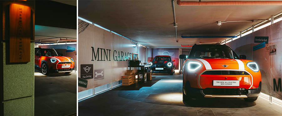 MINI 전기차 전시 및 인증샷 경품 이벤트