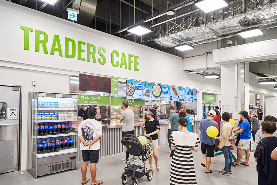 트레이더스 더타운몰 킨텍스점, T카페 전경